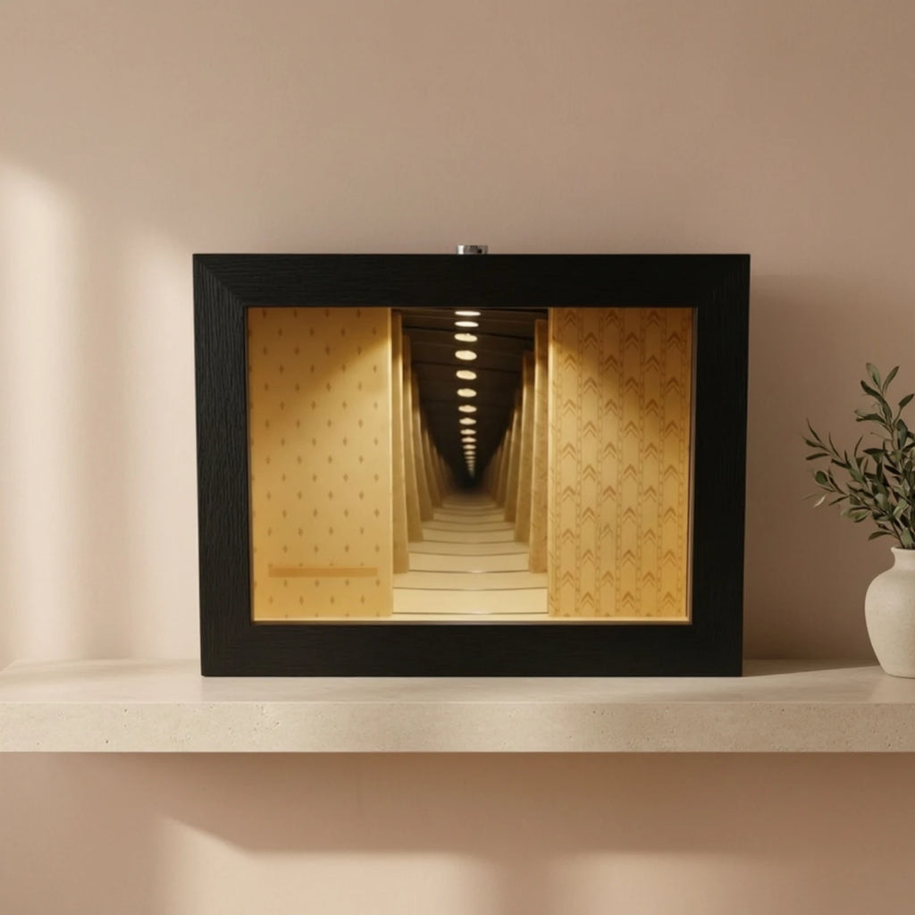 Wooden Mirror Frame Minimal