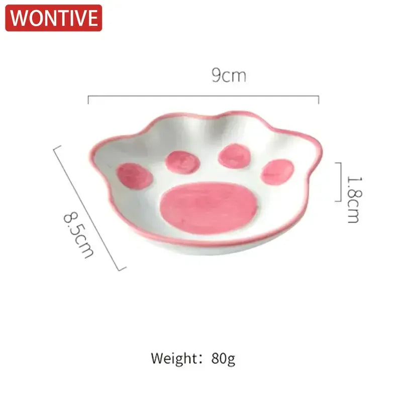 Cute Cat's Paw Taste Dish