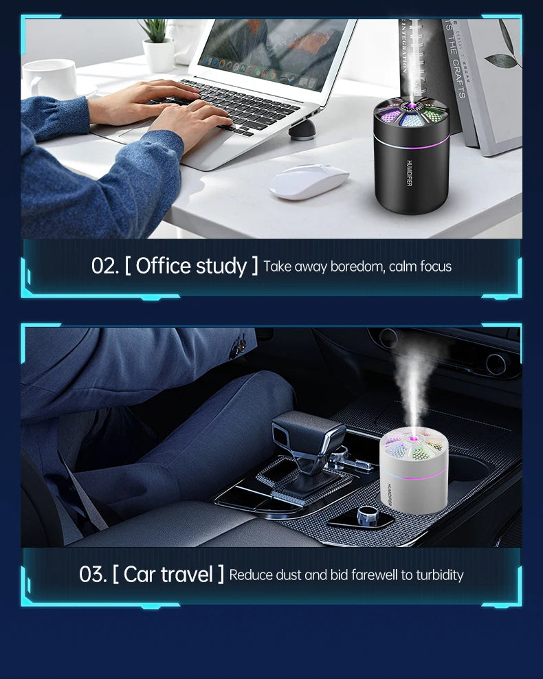 Mini Air Humidifier Aromatherapy