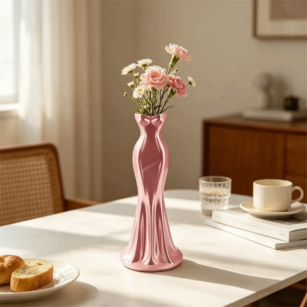 New Gown-Shaped  Flower Vases