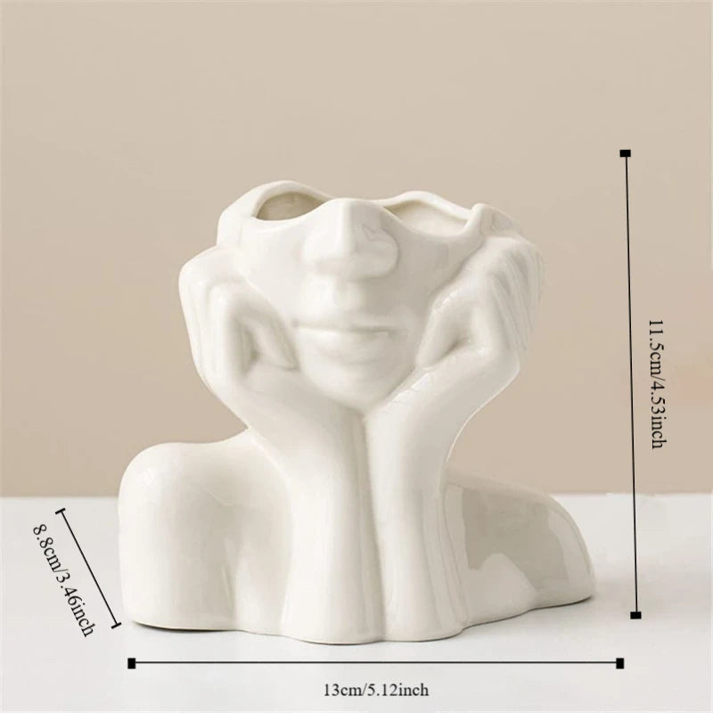 Boho Portrait Vase Minimalism