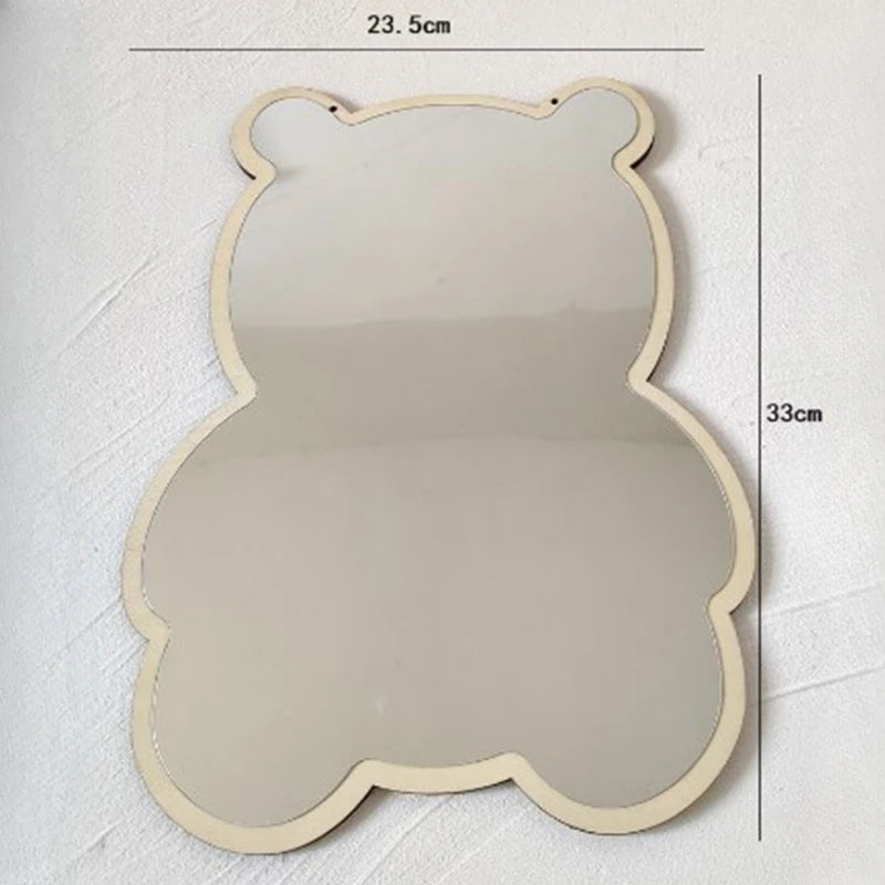 Bear Rabbit Shaped Mirror