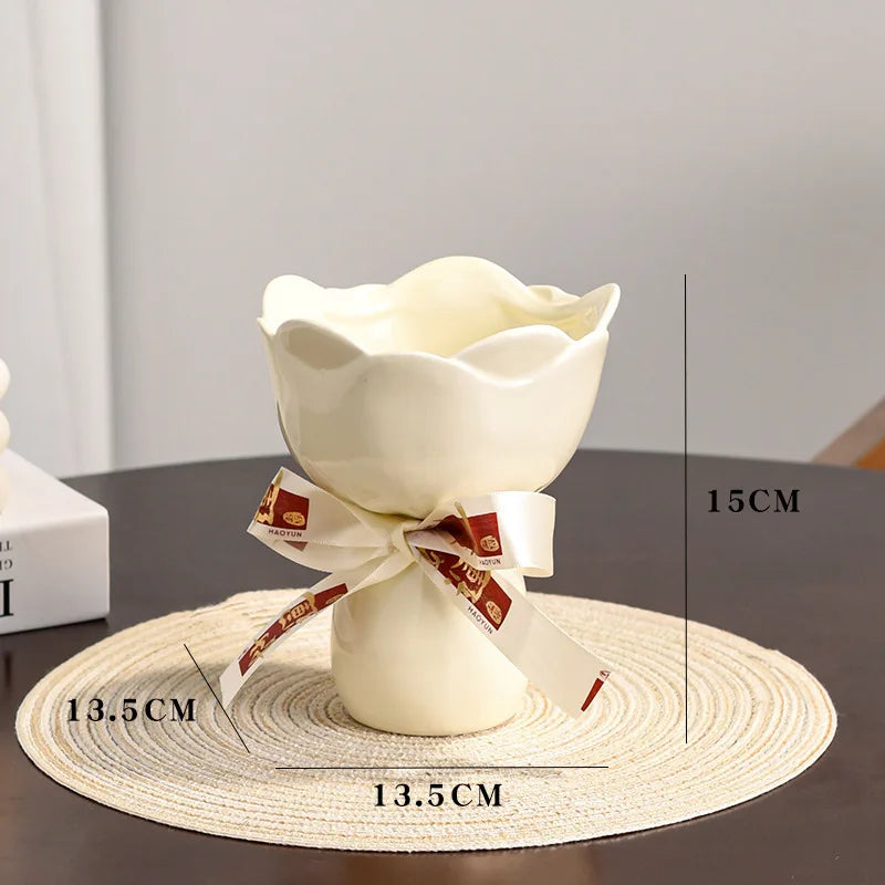 Vintage Vase Rose Flower