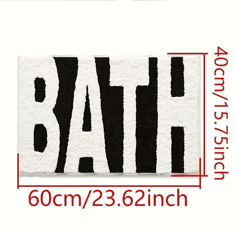 Polyester Bathroom Rug