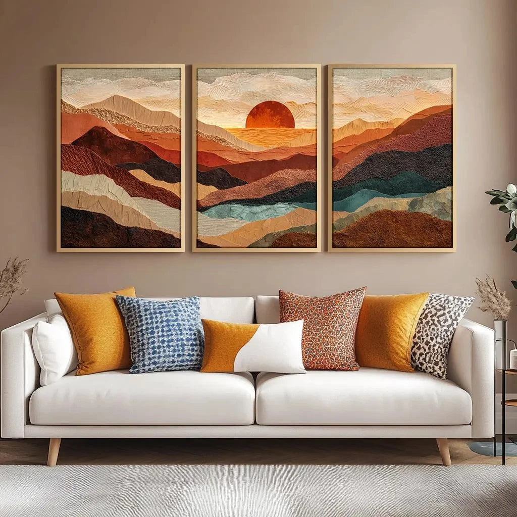 frameless Canvas Painting