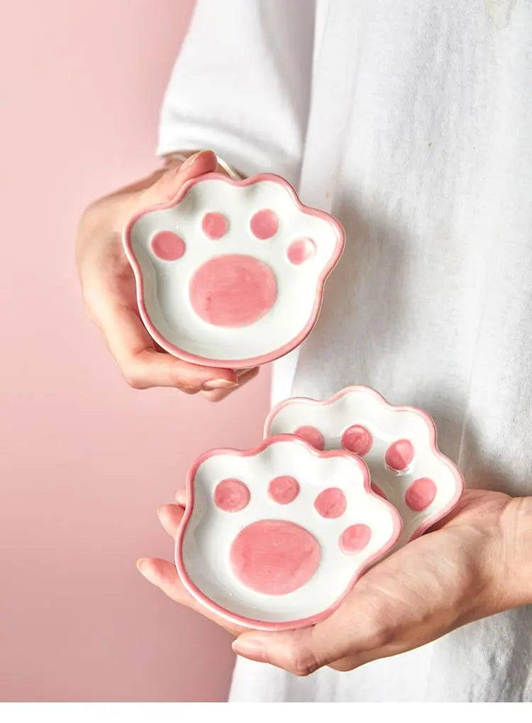Cute Cat's Paw Taste Dish