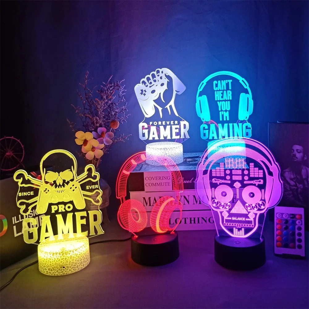 Lamp Gaming Room Lamp Decoration