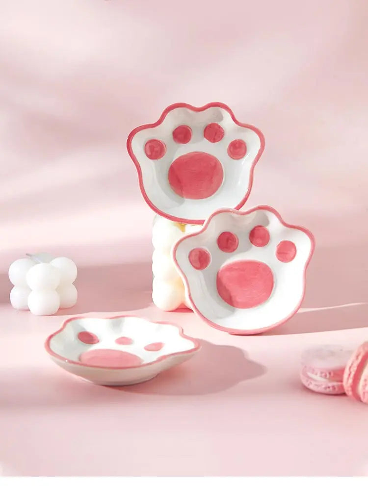 Cute Cat's Paw Taste Dish