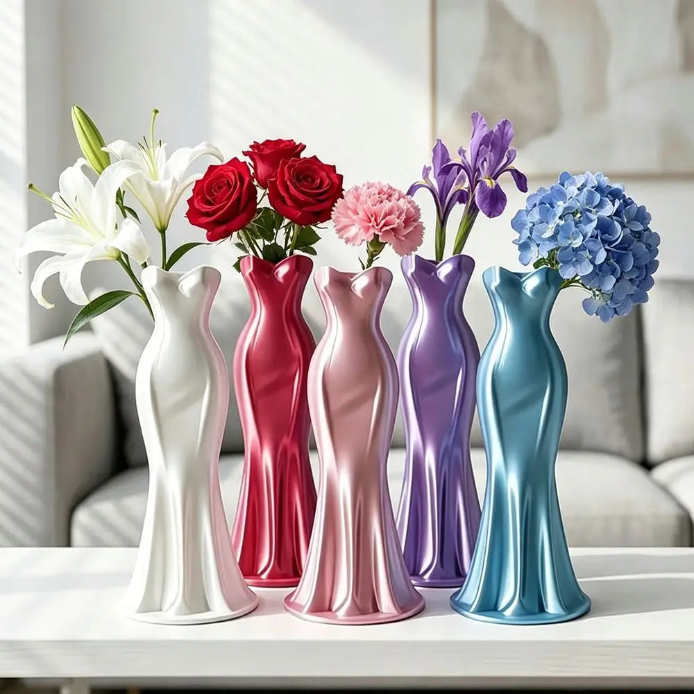 New Gown-Shaped  Flower Vases